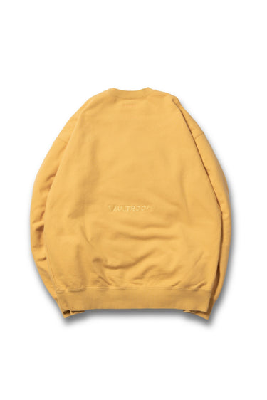 GAME CRASH VINTAGE CREWNECK / YEL - vaultroom 公式オンラインストア