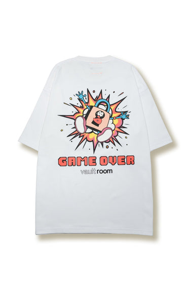 GAME OVER TEE / WHITE - vaultroom 公式オンラインストア