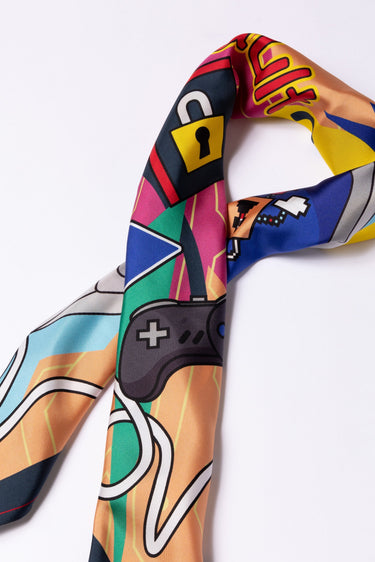 GAMING SILK SCARF - vaultroom 公式オンラインストア