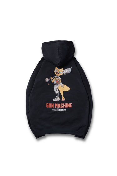 GON MACHINE HOODIE / FADE BLACK - vaultroom 公式オンラインストア
