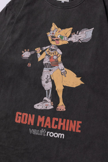 GON MACHINE TEE / CHARCOAL - vaultroom 公式オンラインストア