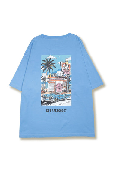 GOT PASSCODE TEE / BLUE - vaultroom 公式オンラインストア