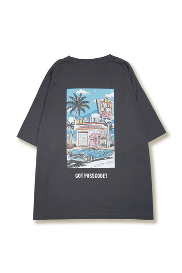 GOT PASSCODE TEE / CHARCOAL - vaultroom 公式オンラインストア