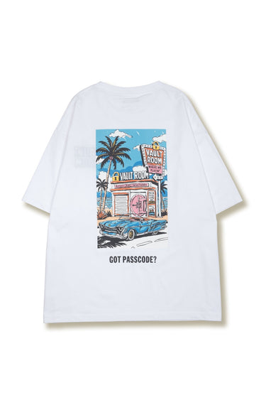 GOT PASSCODE TEE / WHITE - vaultroom 公式オンラインストア