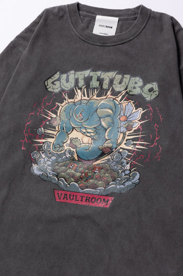 GUTITUBO TEE / CHARCOAL - vaultroom 公式オンラインストア