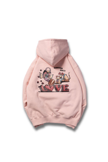HANTEN ANTI HOODIE / PINK - vaultroom 公式オンラインストア