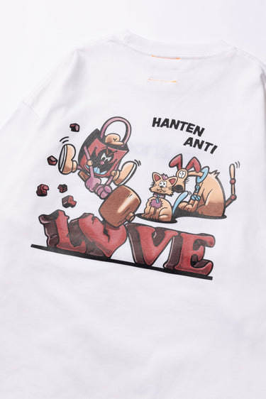 HANTEN ANTI TEE / WHT - vaultroom 公式オンラインストア