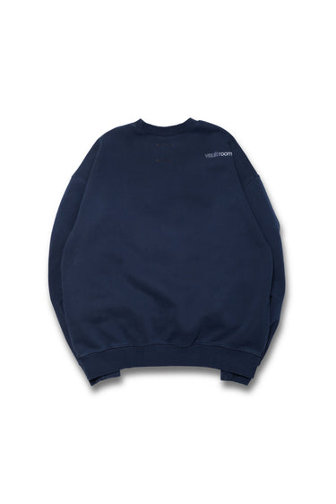 ICON ONE POINT DYED CREWNECK / NAVY - vaultroom 公式オンラインストア