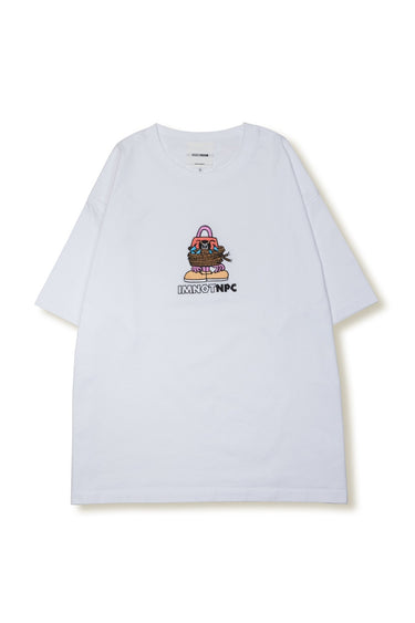 I'M NOT NPC TEE / WHITE - vaultroom 公式オンラインストア
