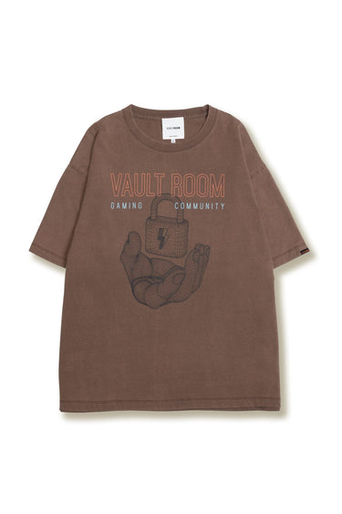 IN YOUR HANDS TEE / FADE BROWN - vaultroom 公式オンラインストア