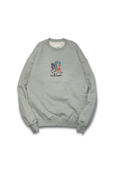 KEY HORSE CREWNECK / GRAY - vaultroom 公式オンラインストア