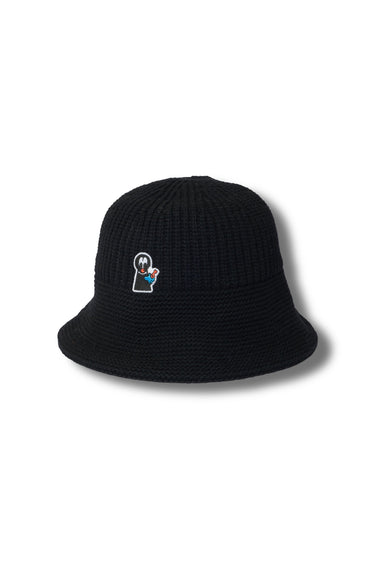 KEYHOLE VAULT KNIT HAT / BLK - vaultroom 公式オンラインストア