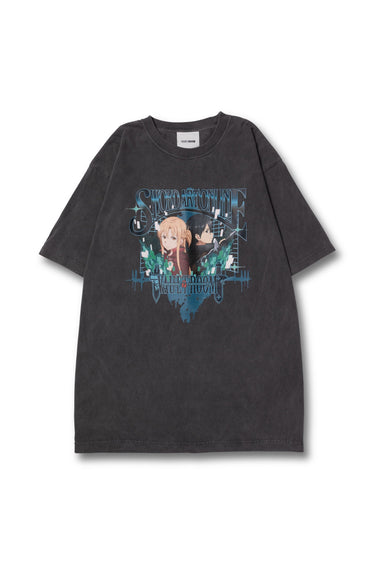 KIRITO & ASUNA TEE / CHARCOAL - vaultroom 公式オンラインストア
