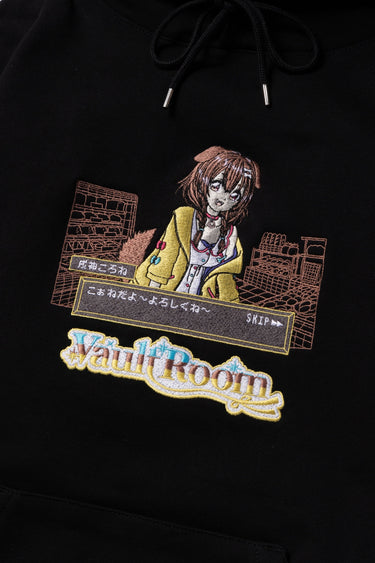 KORONE HOODIE / BLACK - vaultroom 公式オンラインストア