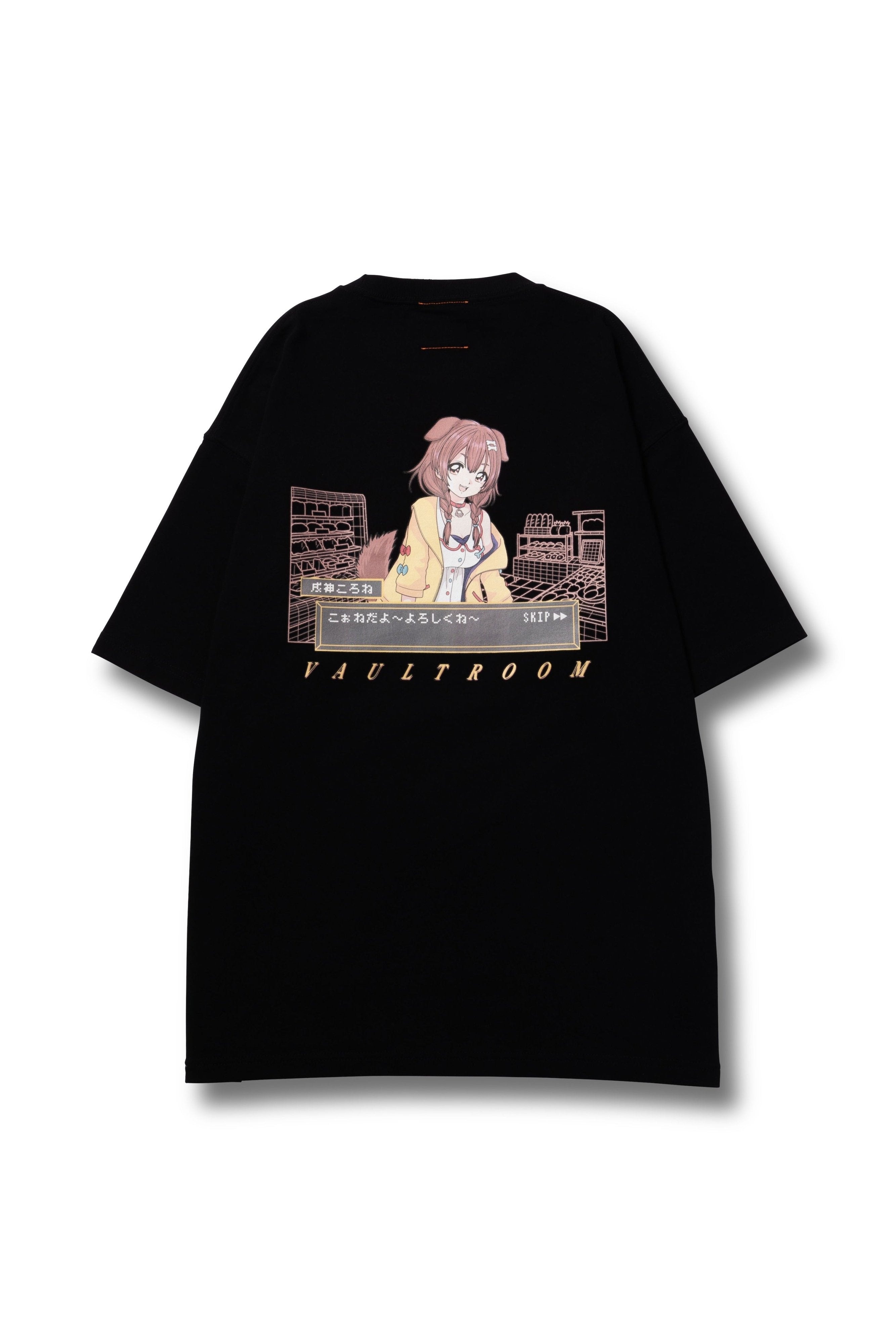KORONE TEE / BLACK – vaultroom 公式オンラインストア