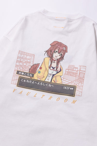 KORONE TEE / WHITE - vaultroom 公式オンラインストア