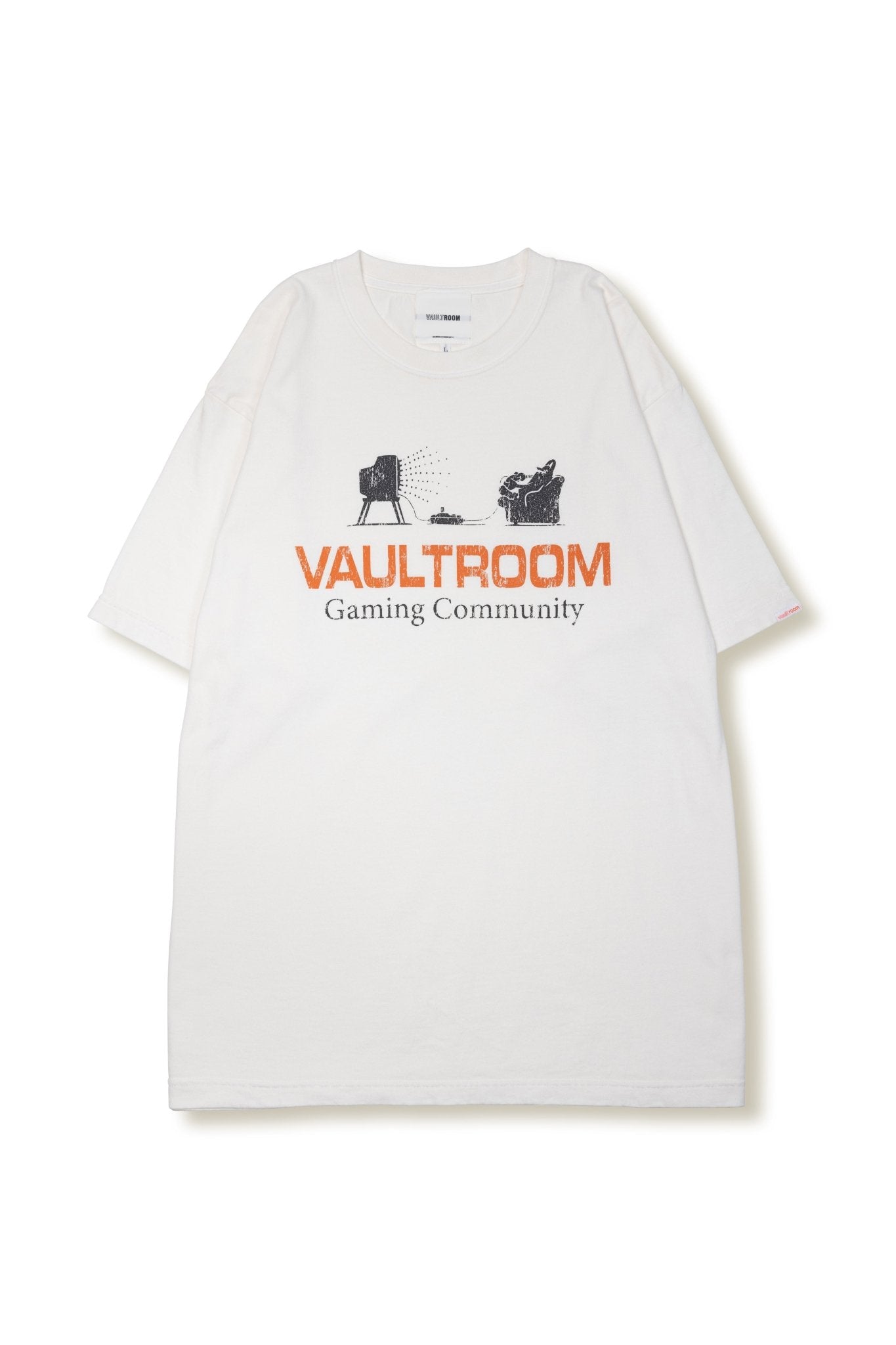 LAZY GAMER TEE / OFF WHITE – vaultroom 公式オンラインストア