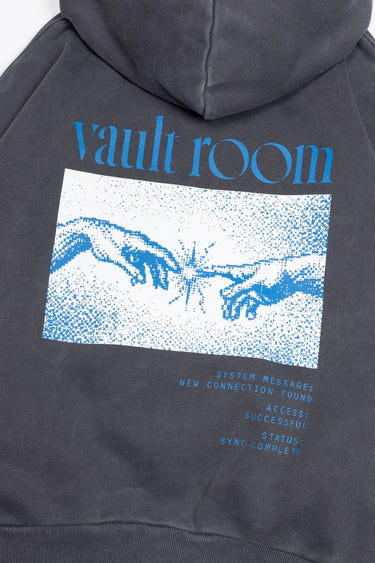 LINK UP ZIP HOODIE / CHARCOAL - vaultroom 公式オンラインストア