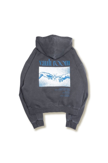 LINK UP ZIP HOODIE / CHARCOAL - vaultroom 公式オンラインストア