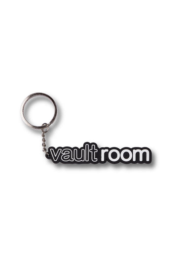 LOGO RUBBER KEYCHAIN / BLACK - vaultroom 公式オンラインストア