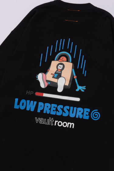 LOW PRESSURE TEE / BLK - vaultroom 公式オンラインストア