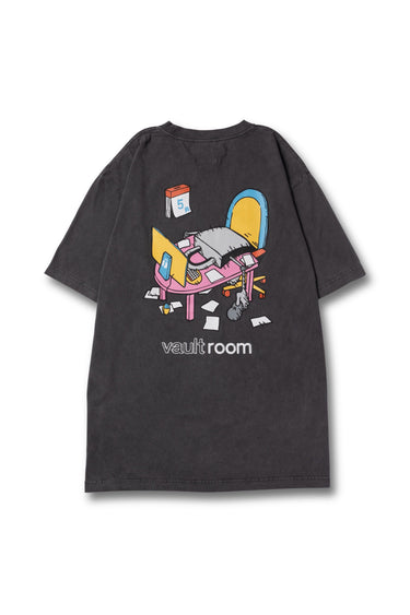MAY BLUES TEE / CHARCOAL - vaultroom 公式オンラインストア