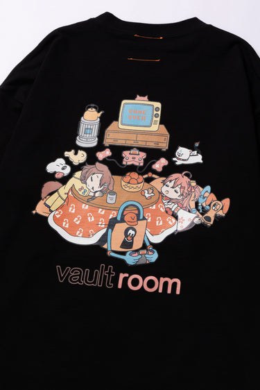 MIKKORONE L/S TEE / BLACK - vaultroom 公式オンラインストア