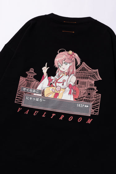 MIKO TEE / BLACK - vaultroom 公式オンラインストア