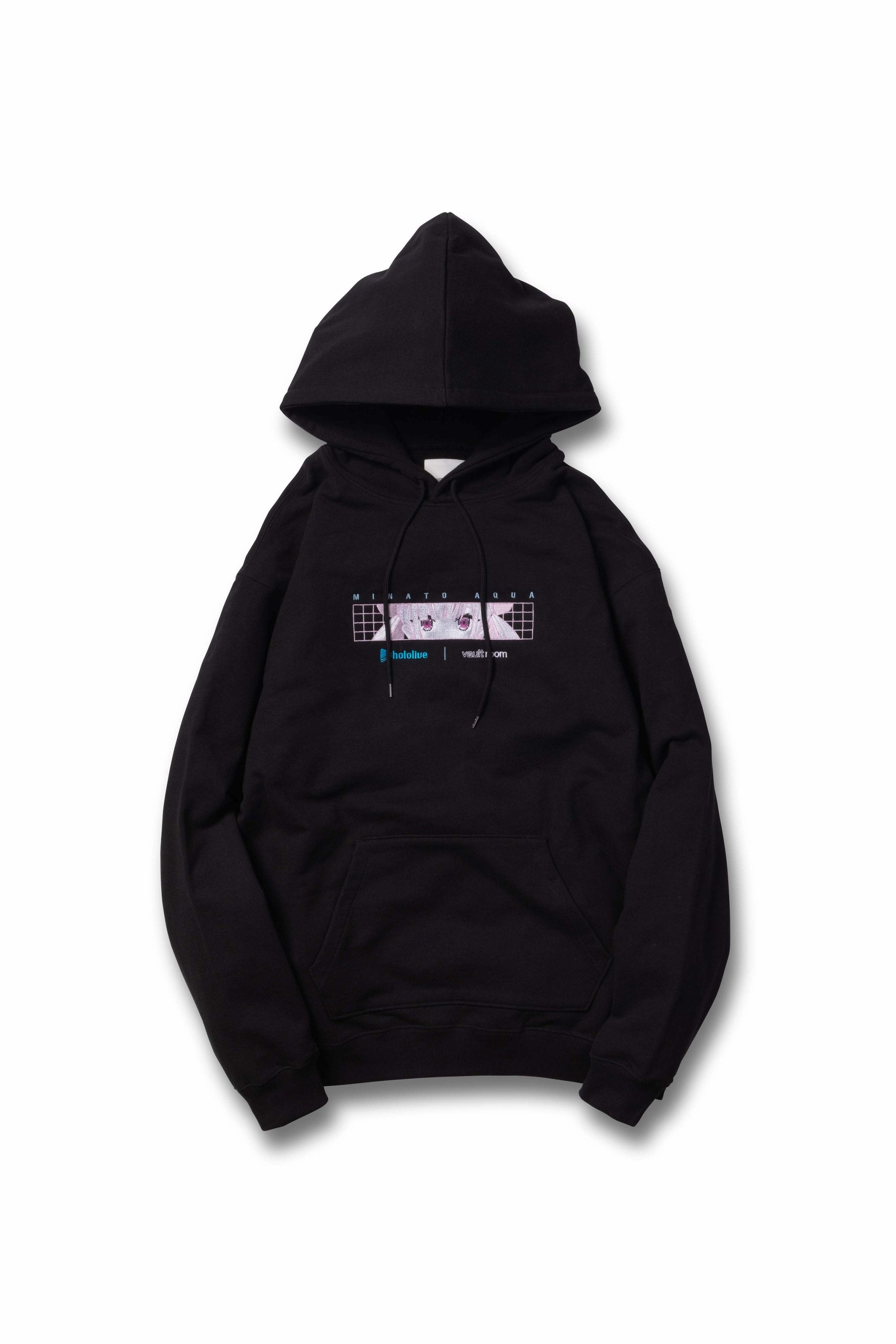 MINATO AQUA HOODIE / BLK – vaultroom 公式オンラインストア