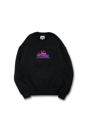 【受注販売】NEWTOWN LOGO CREWNECK / BLACK - vaultroom 公式オンラインストア