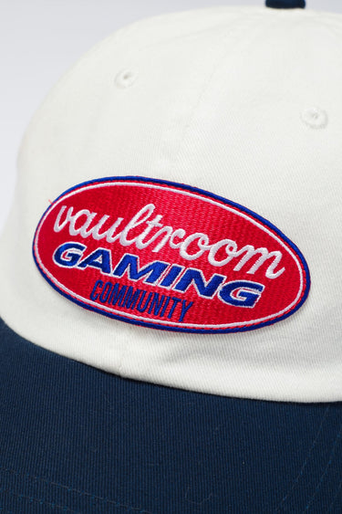 OVALPATCH BICOLOR CAP / NAVY - vaultroom 公式オンラインストア