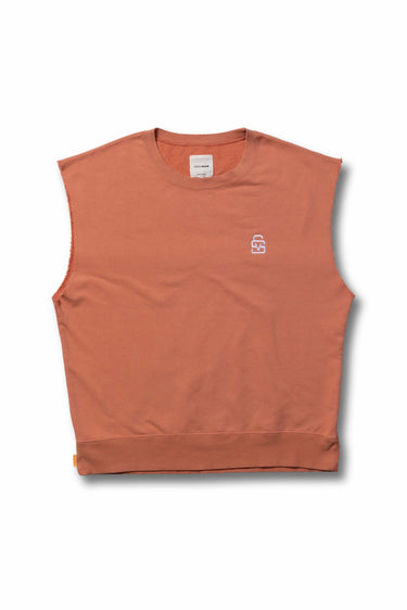 PADLOCK CUTOFF VEST / APRICOT - vaultroom 公式オンラインストア