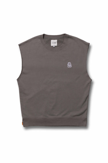 PADLOCK CUTOFF VEST / GREY - vaultroom 公式オンラインストア