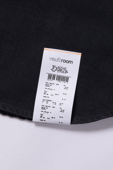 PEACEFUL DENIM SHIRT JACKET / BLACK - vaultroom 公式オンラインストア
