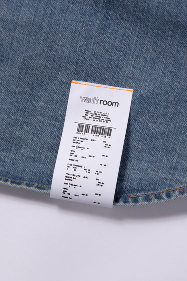 PEACEFUL DENIM SHIRT JACKET / WASH BLUE - vaultroom 公式オンラインストア
