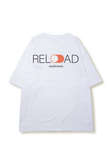 RELOAD TEE / WHITE - vaultroom 公式オンラインストア
