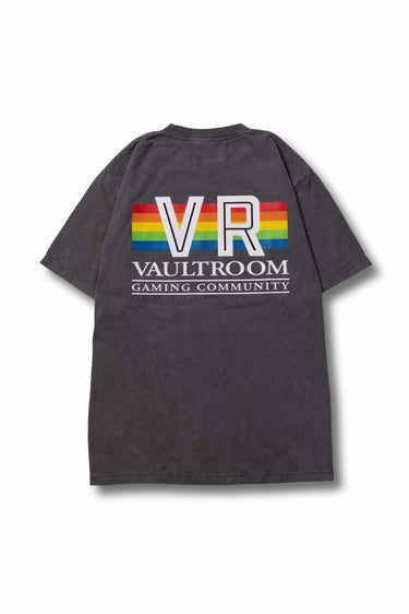 RETRO LOGO TEE / CHARCOAL - vaultroom 公式オンラインストア