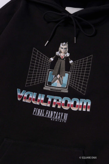 RETRO SEPHIROTH HOODIE 〈FFVII REBIRTH × vaultroom〉 / BLK - vaultroom 公式オンラインストア