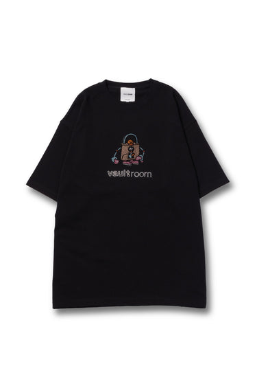 RHINESTONE LOGO TEE / BLK - vaultroom 公式オンラインストア