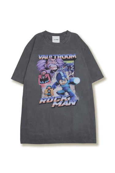 ROCKMAN TEE / CHARCOAL - vaultroom 公式オンラインストア