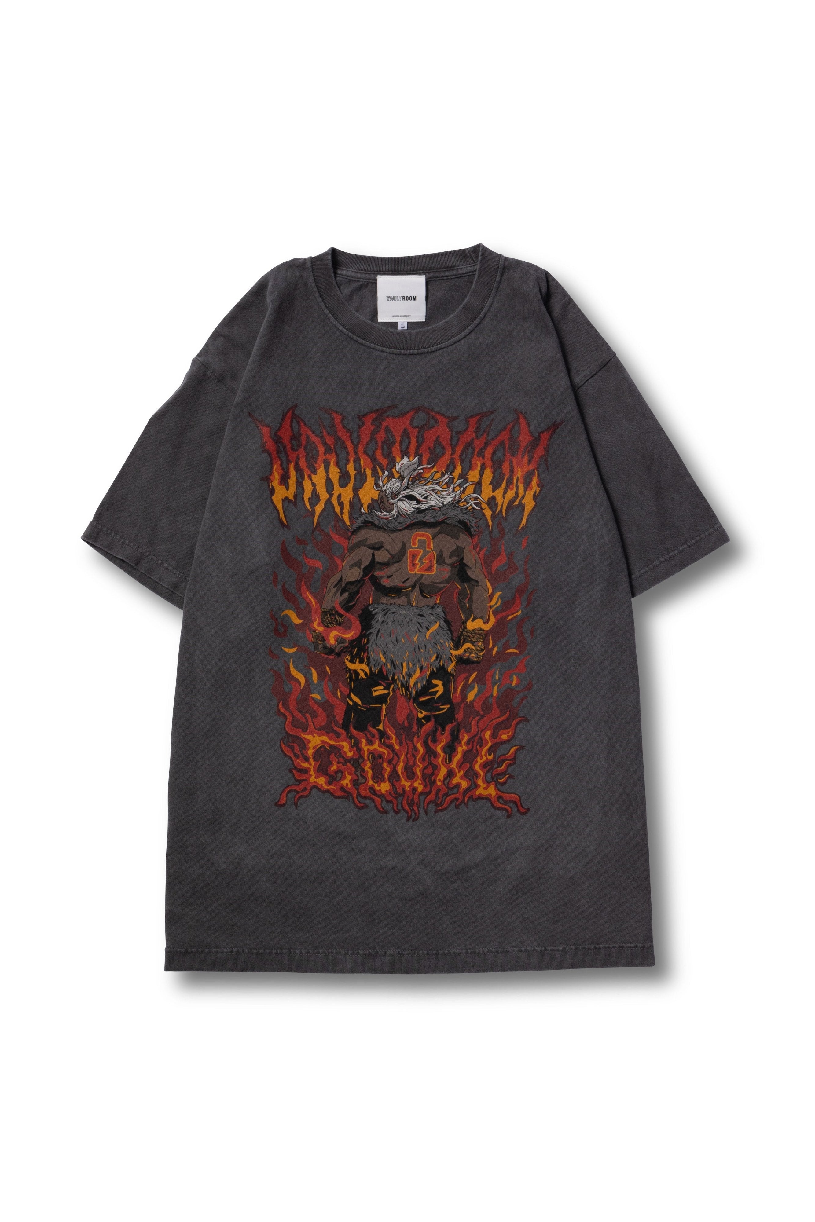トップス vaultroom SF6 GOUKI TEE SF6 GOUKI TEE / CHARCOAL – vaultroom 公式オンラインストア