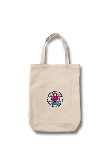 SONMIN CANVAS TOTE BAG / NATURAL - vaultroom 公式オンラインストア