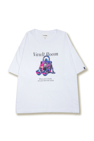 SUNSET TEE / WHITE - vaultroom 公式オンラインストア