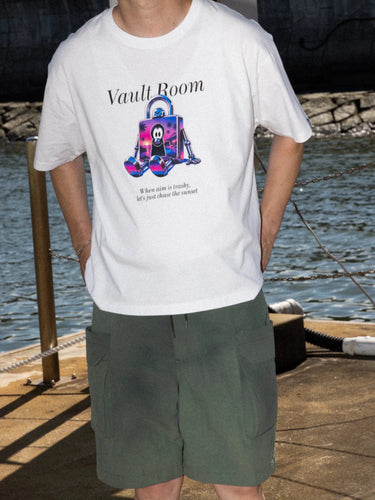 SUNSET TEE / WHITE - vaultroom 公式オンラインストア