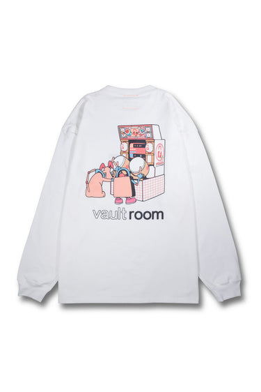 Taiko no Tatsujin L/S TEE / WHITE - vaultroom 公式オンラインストア