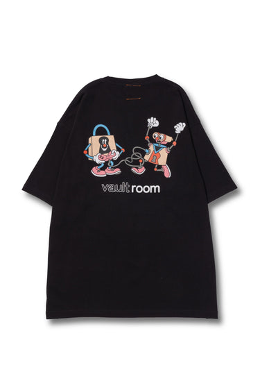 TANGLED CORD TEE / BLK - vaultroom 公式オンラインストア