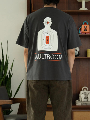 TARGET TEE / CHARCOAL - vaultroom 公式オンラインストア