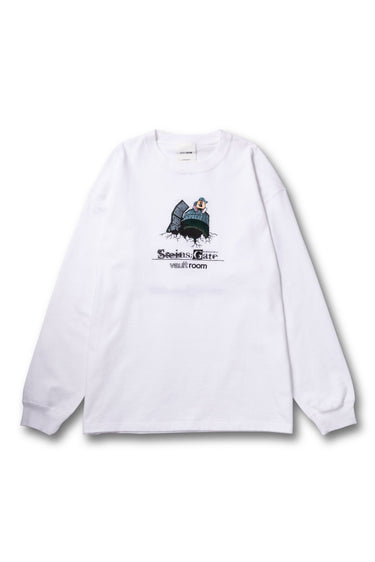 TIME MACHINE L/S TEE / WHITE - vaultroom 公式オンラインストア