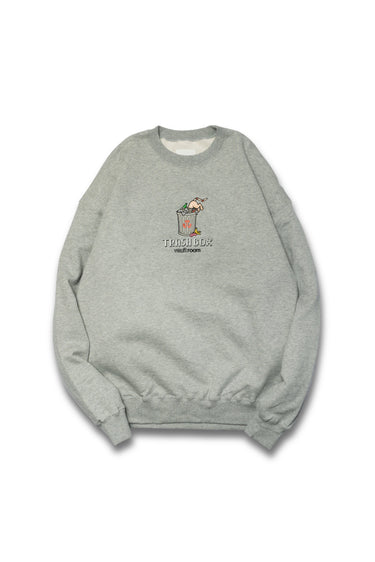 TRASHBOX CREWNECK / GRAY - vaultroom 公式オンラインストア
