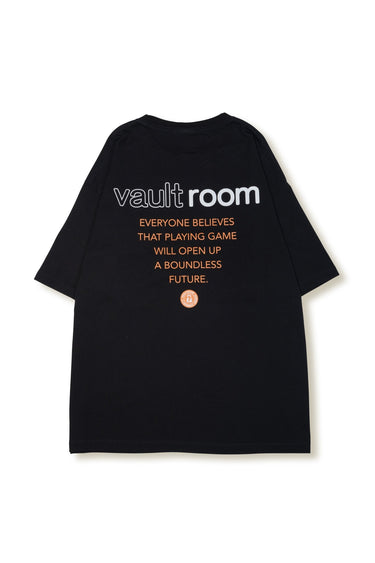 TYPOGRAPHY TEE / BLACK - vaultroom 公式オンラインストア